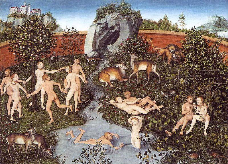 Lucas Cranach the Elder Das goldene Zeitalter Sweden oil painting art